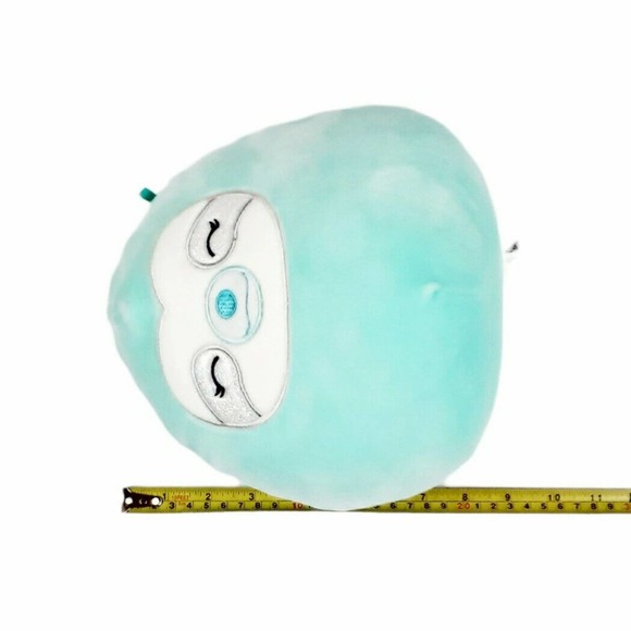Squishmallows Aqua Sloth Sleepy Eyed Plush 8" Green Stuffed Animal Soft Toy - Picture 4 of 4